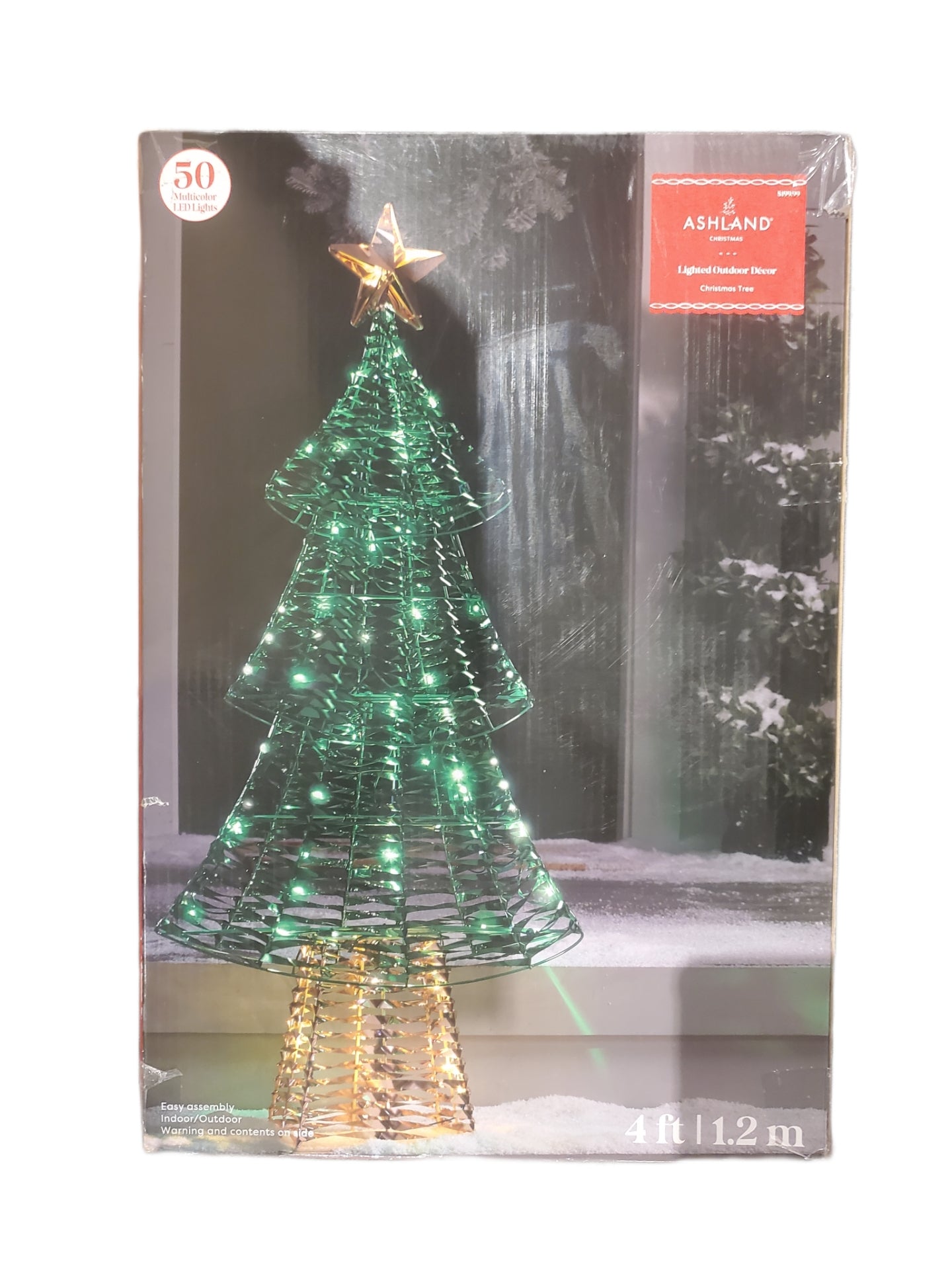 ASHLAND OUTDOOR LIGHTED CHRISTMAS TREE