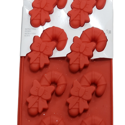 Small Red Oven-Safe Candy Molds - Variety Pack