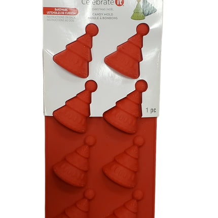 Small Red Oven-Safe Candy Molds - Variety Pack