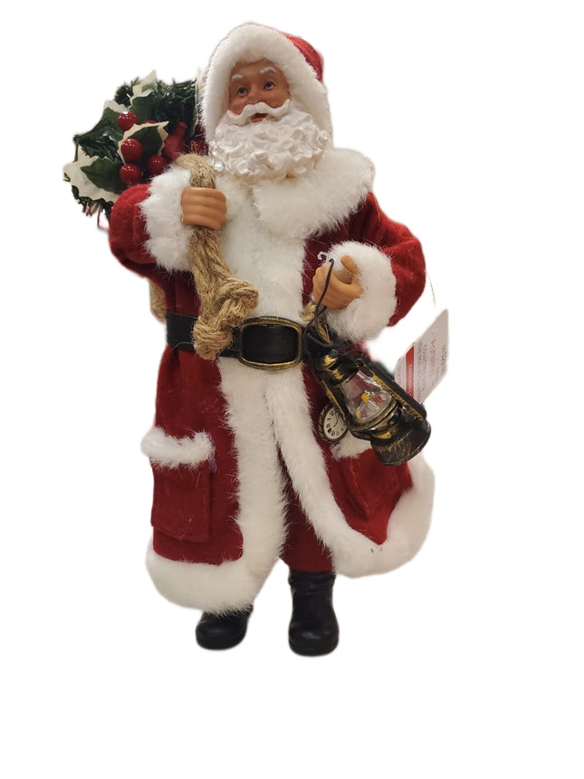Ashland 11" Collectible Santa Christmas Decor