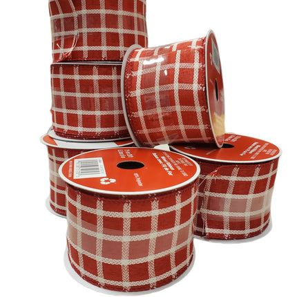 Wired Ribbon 2-1/2 inches x 20ft Celebrate It Christmas