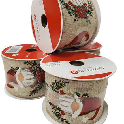 Celebrate It Christmas Wired Craft Ribbon