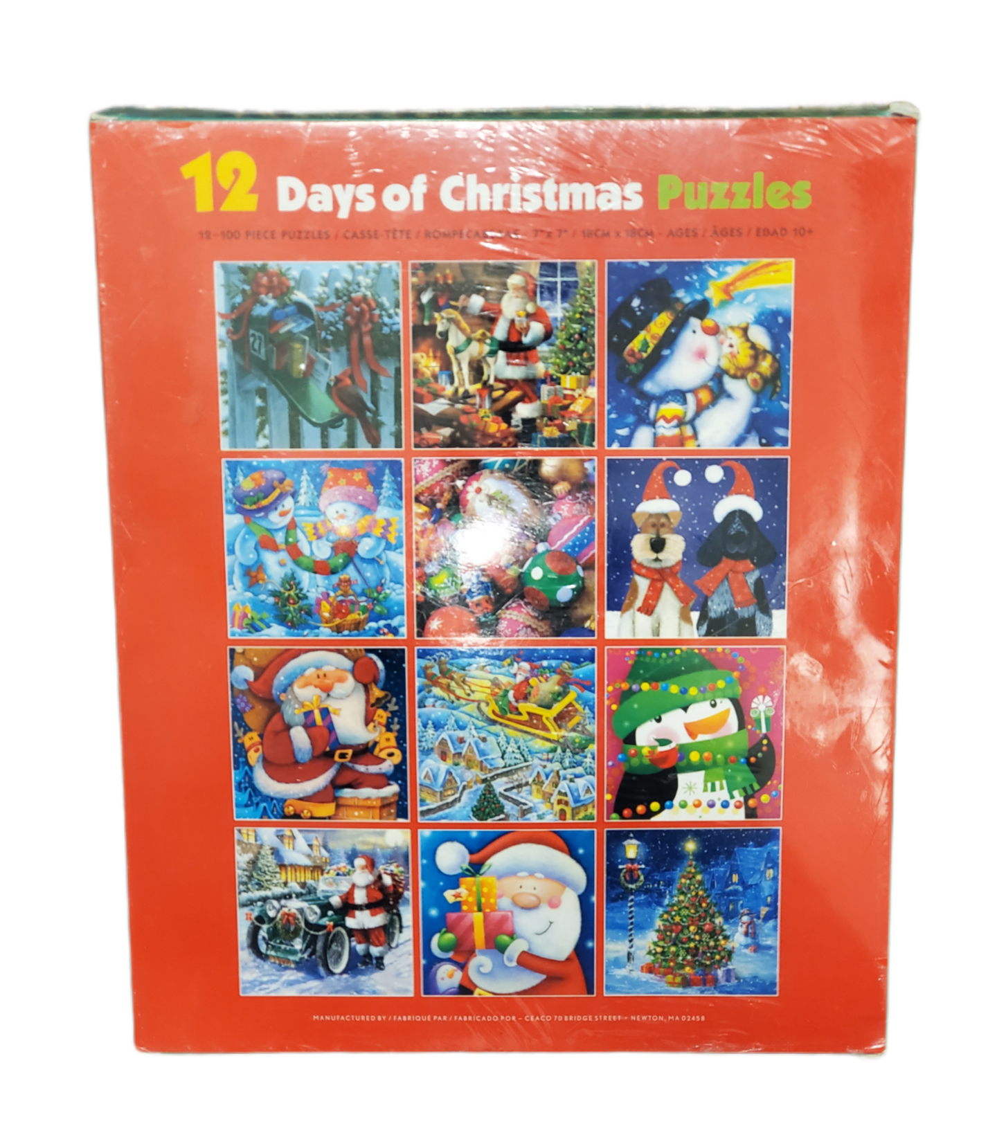 12 Days Of Christmas Puzzles 12 100-pc Puzzles