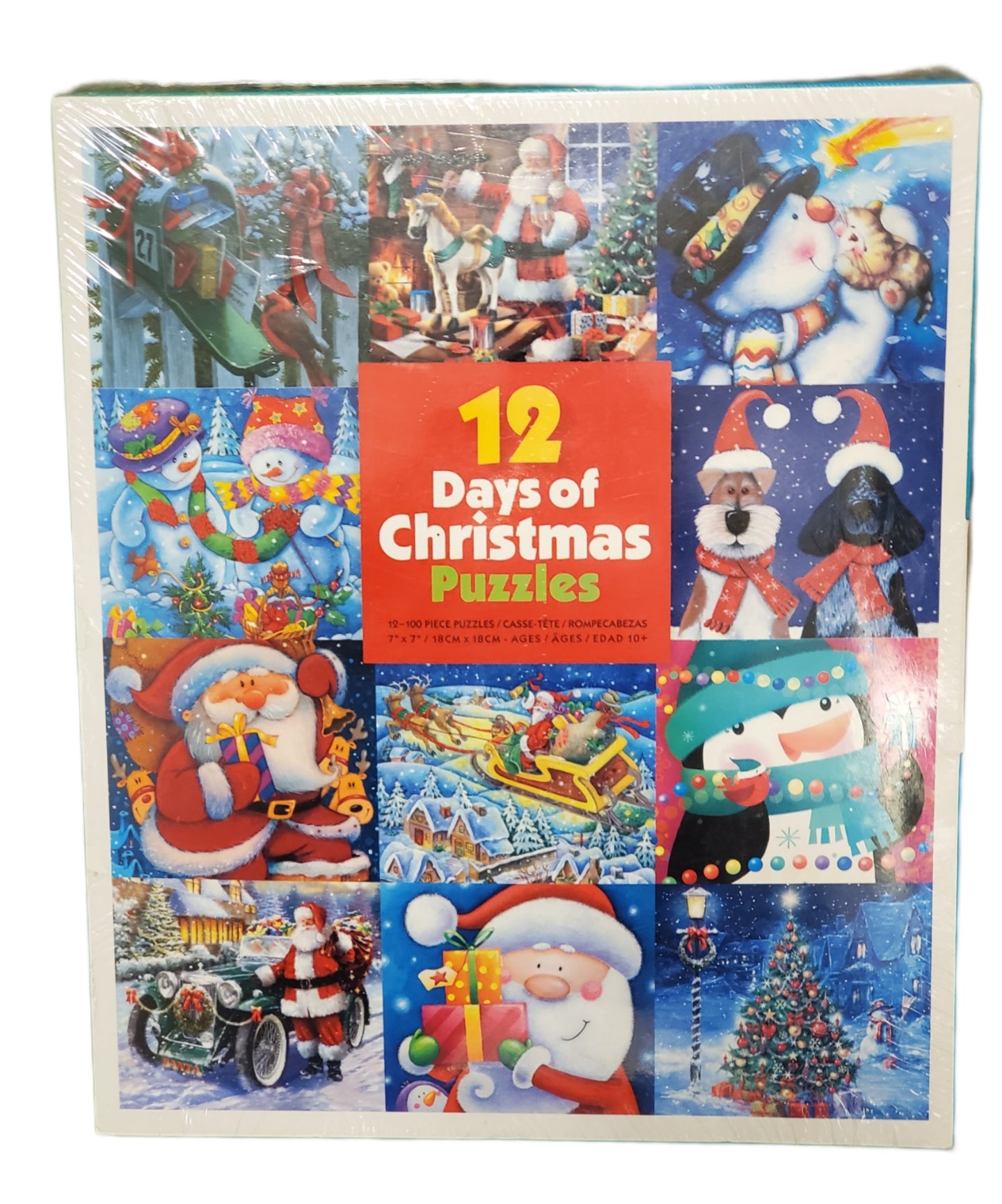 12 Days Of Christmas Puzzles 12 100-pc Puzzles