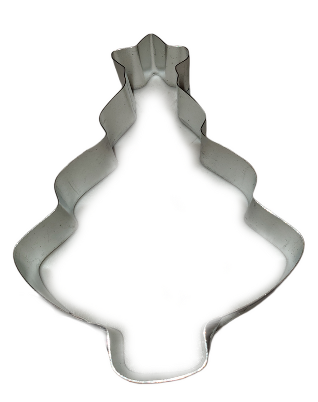 Christmas Tree Metal Cookie Cutter 4"