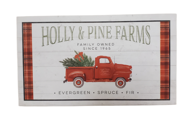 Ashland Christmas Tree Farm Decorative Box 7x4"