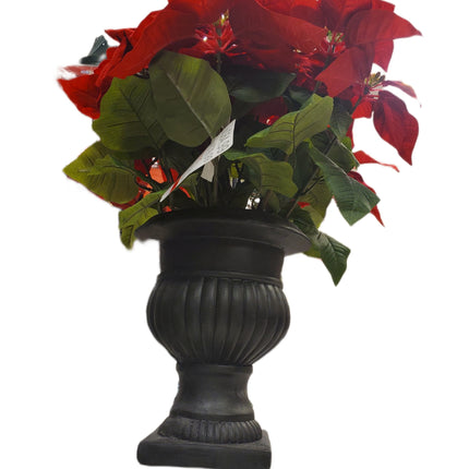 24" Ashland Premium Poinsettia Floral Arrangement