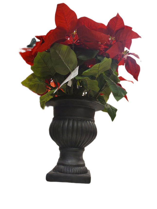 24" Ashland Premium Poinsettia Floral Arrangement