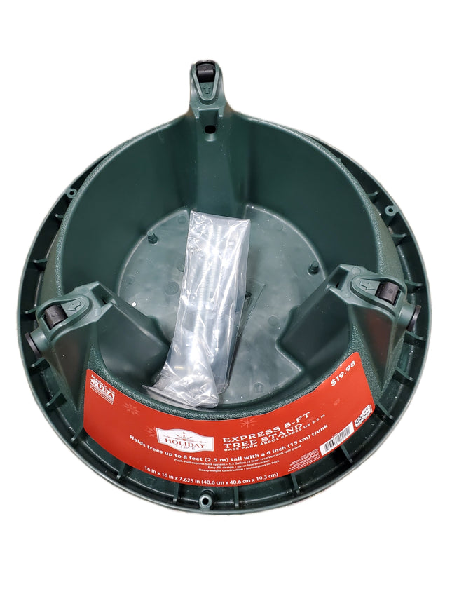 Holiday Time Tree Stand – Holds 8ft Tree with 6in Trunk