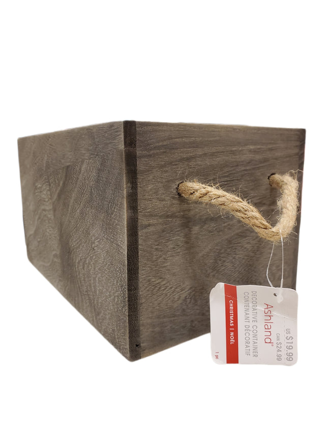 Ashland Wooden Decorative Containers - Set of 3