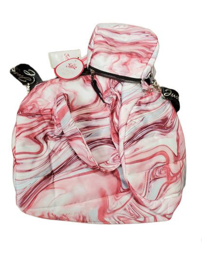 JUSTICE QUILTED DUFFLE BAG 2 PIECE