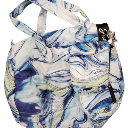JUSTICE QUILTED DUFFLE BAG 2 PIECE