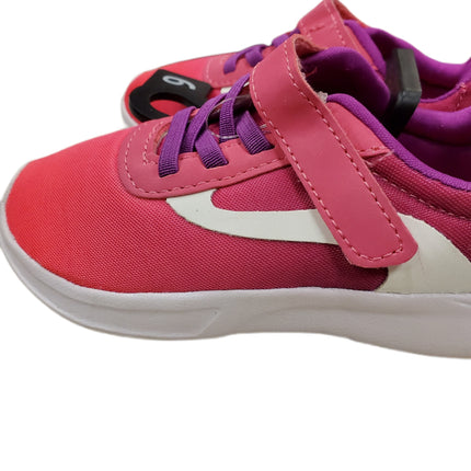 Athletic Works Kids' Pink Sneakers Non-Marking, Sz 9
