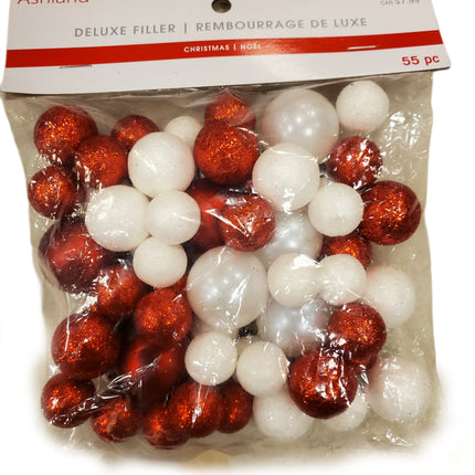 Ashland Deluxe Christmas Filler - Red & White