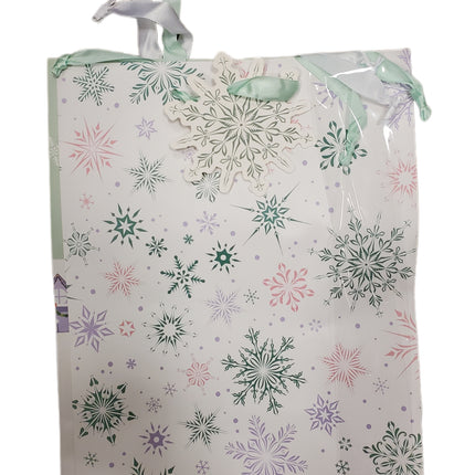 Celebrate It Gift Bags 2pc Set – 12.5x9.75 Christmas