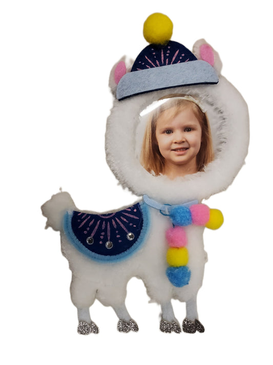 Studio Decor Characters for Kids' Felt Christmas Photo Ornaments 8 In.