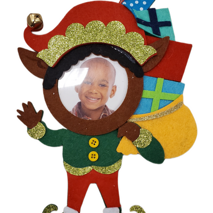 Studio Decor Kids' Felt Photo Ornament 8in – Christmas