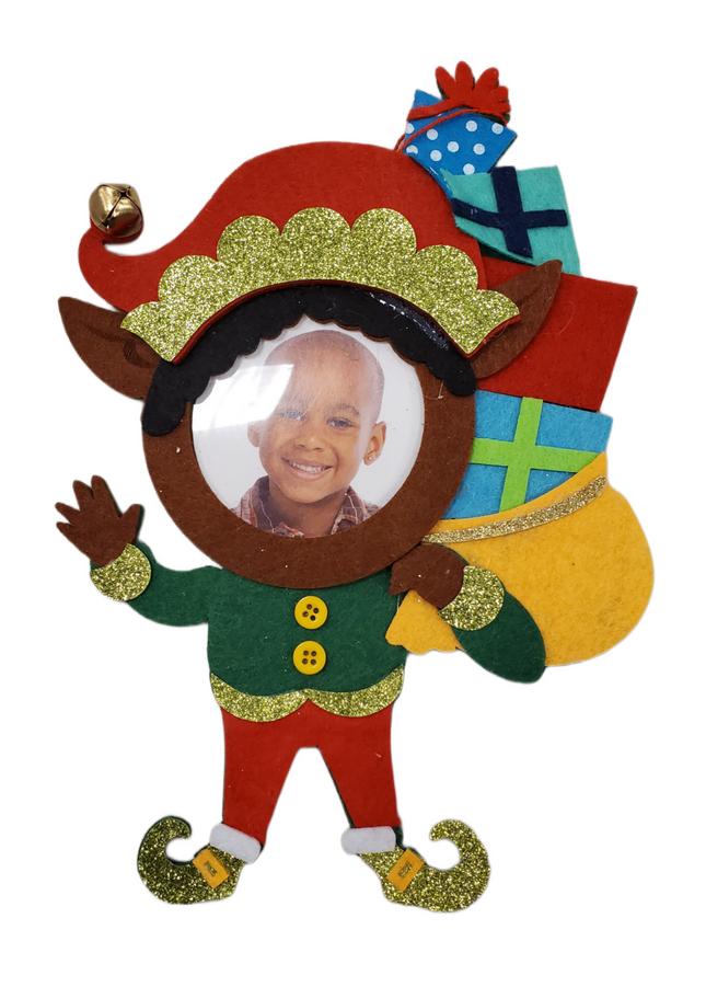 Studio Decor Kids' Felt Photo Ornament 8in – Christmas