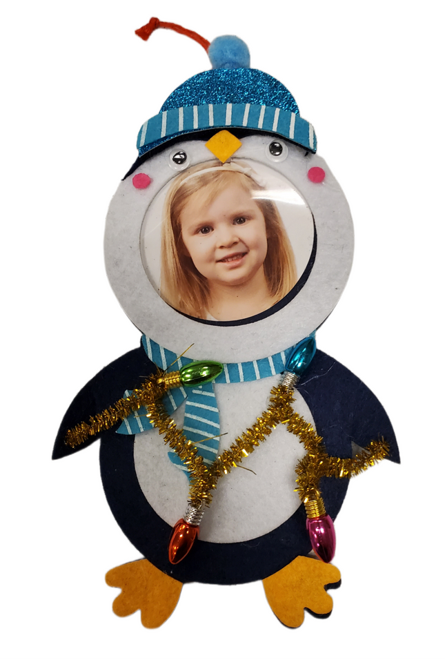 Studio Decor Kids' Felt Photo Ornament 8in – Christmas