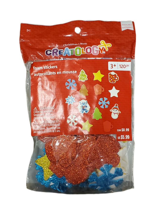 Creatology 120-pc Christmas Foam Craft Stickers