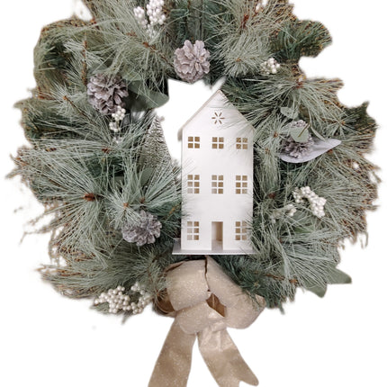 Ashland Premium Floral Church Wreath Decor