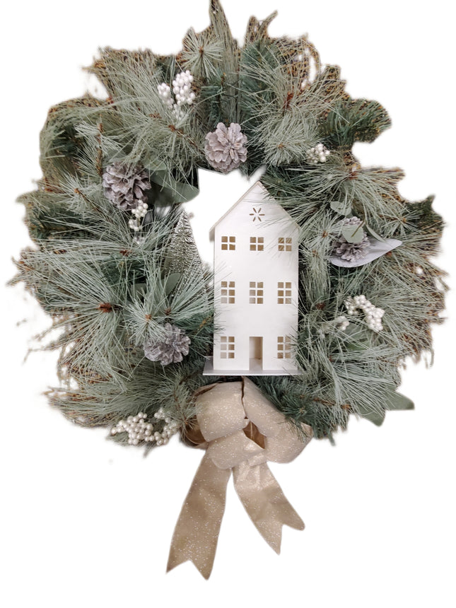 Ashland Premium Floral Church Wreath Decor