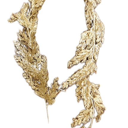 6ft Gold Cedar Christmas Garland - Ashland Champagn