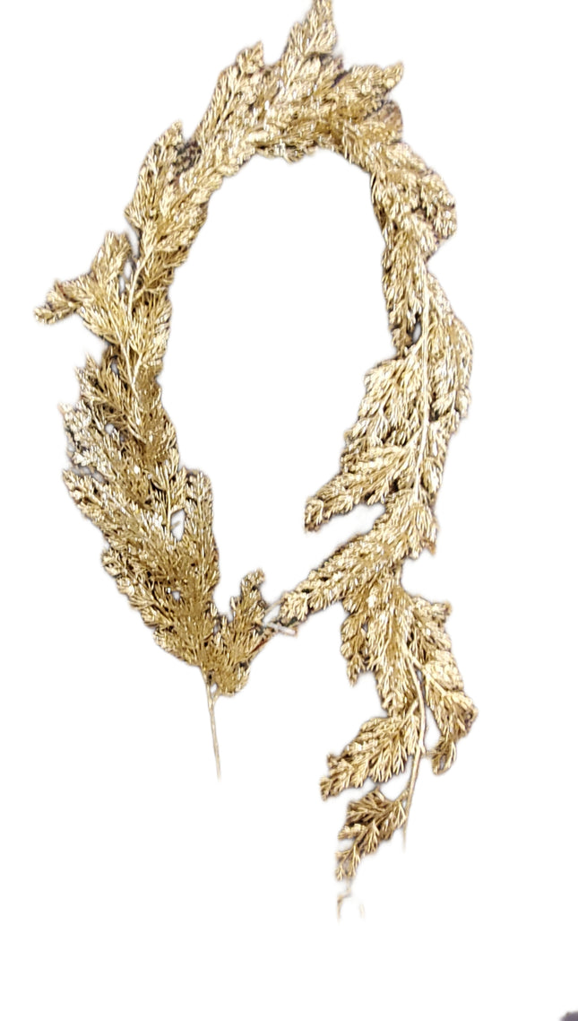 6ft Gold Cedar Christmas Garland - Ashland Champagn
