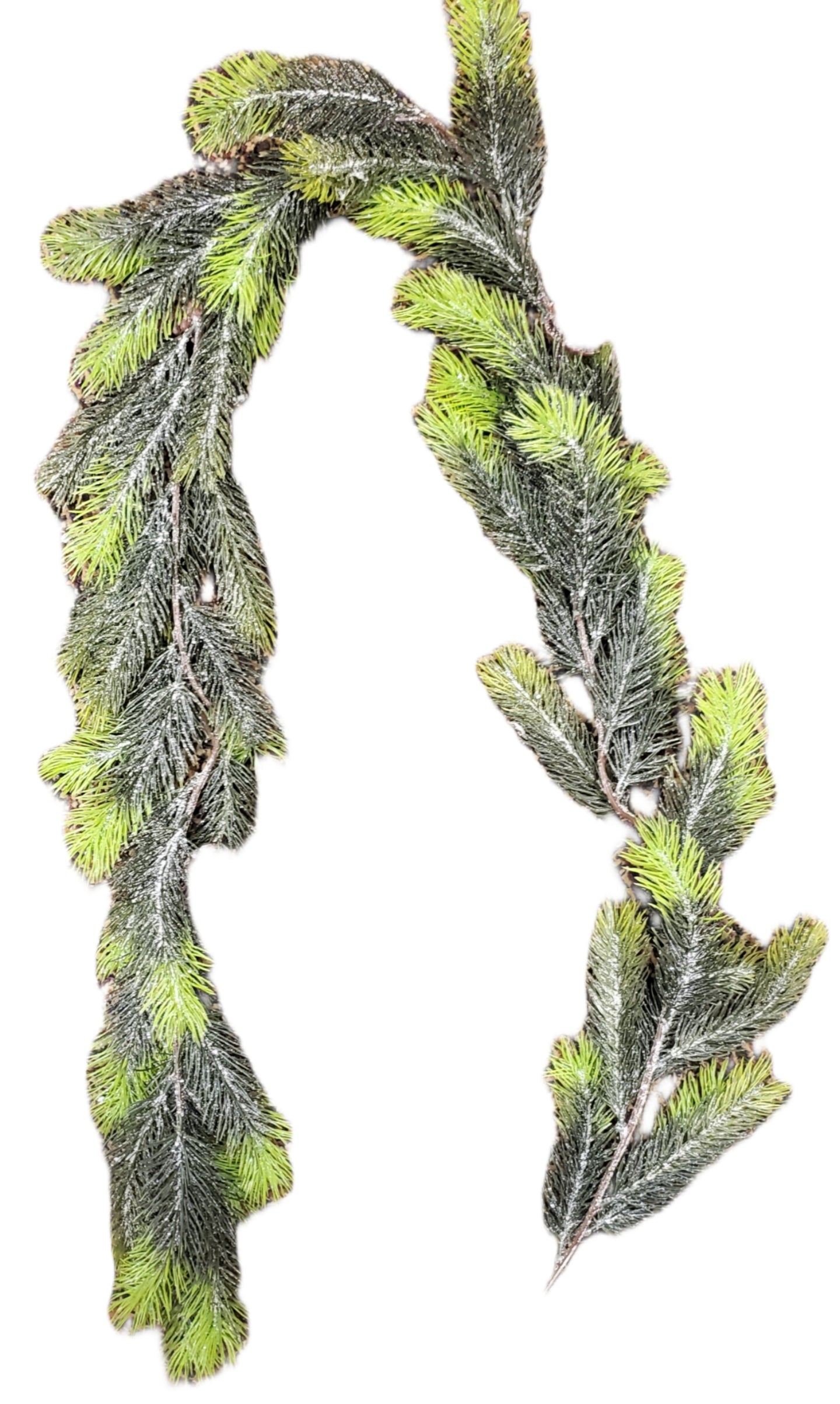 ASHLAND SHIMMERY SCOTS PINE CHRISTMAS GARLAND 6ft WICKED SOFT