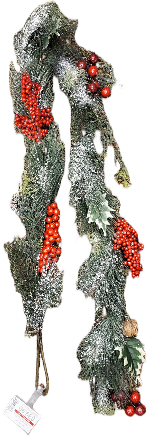 Ashland Deluxe 6ft Garland with Berries & Pinecones
