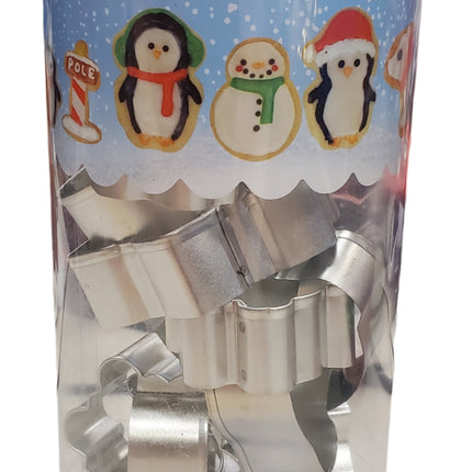 12 Piece Mini Christmas Cookie Cutters Set