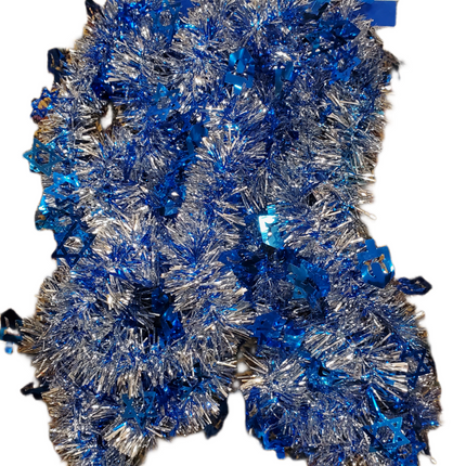 Hanukkah Tinsel Garland - Ashland 12 ft