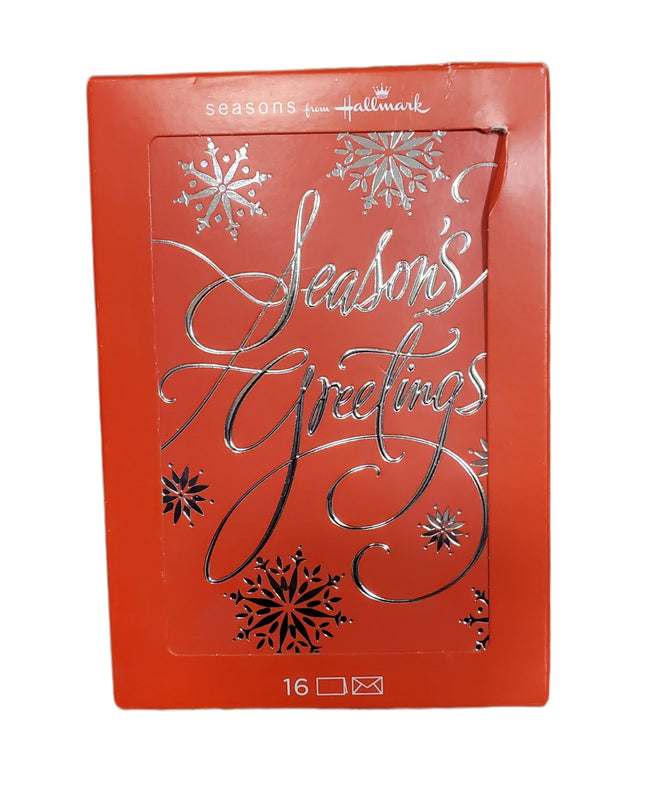 Hallmark Christmas Cards 16-Pack - Holiday Greetings