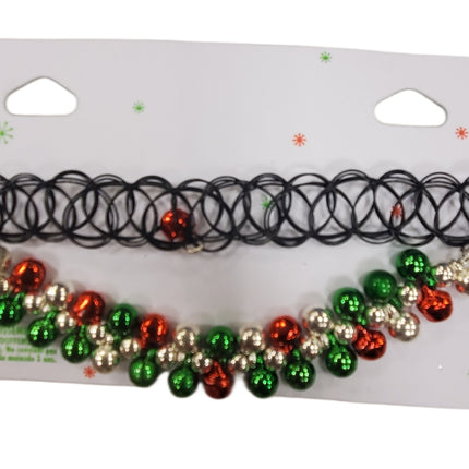 Let It Glow Christmas Choker & Necklace Set