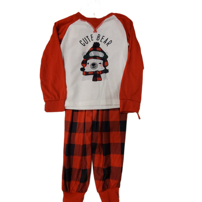 Cuddl Duds 2-Piece Sleep Set 4T - Family Jammies