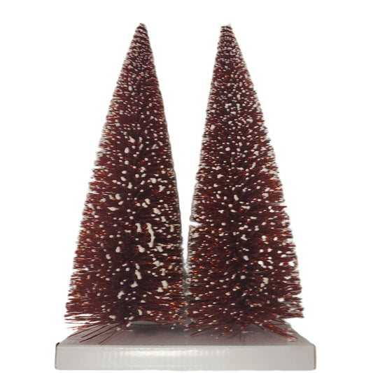 Ashland BOTTLE BRUSH TREES, 2 PACK 12 INCHES