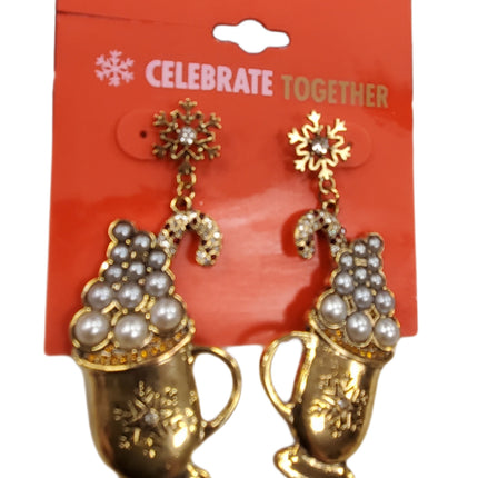 KOHL'S CELEBRATE TOGETHER CHRISTMAS EARRINGS