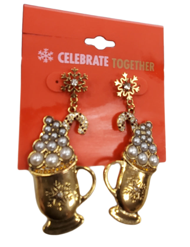 KOHL'S CELEBRATE TOGETHER CHRISTMAS EARRINGS