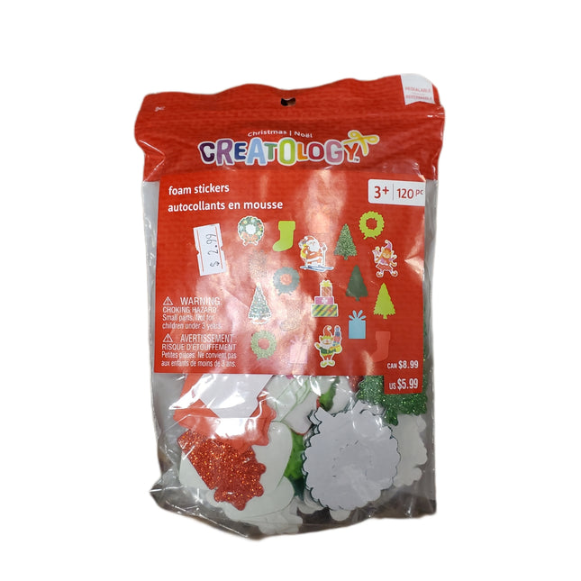 Creatology Christmas Foam Stickers - 120pc Set