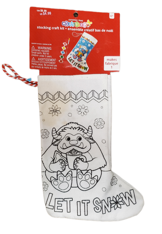 CREATOLOGY STOCKING CRAFT KIT CHRISTMAS