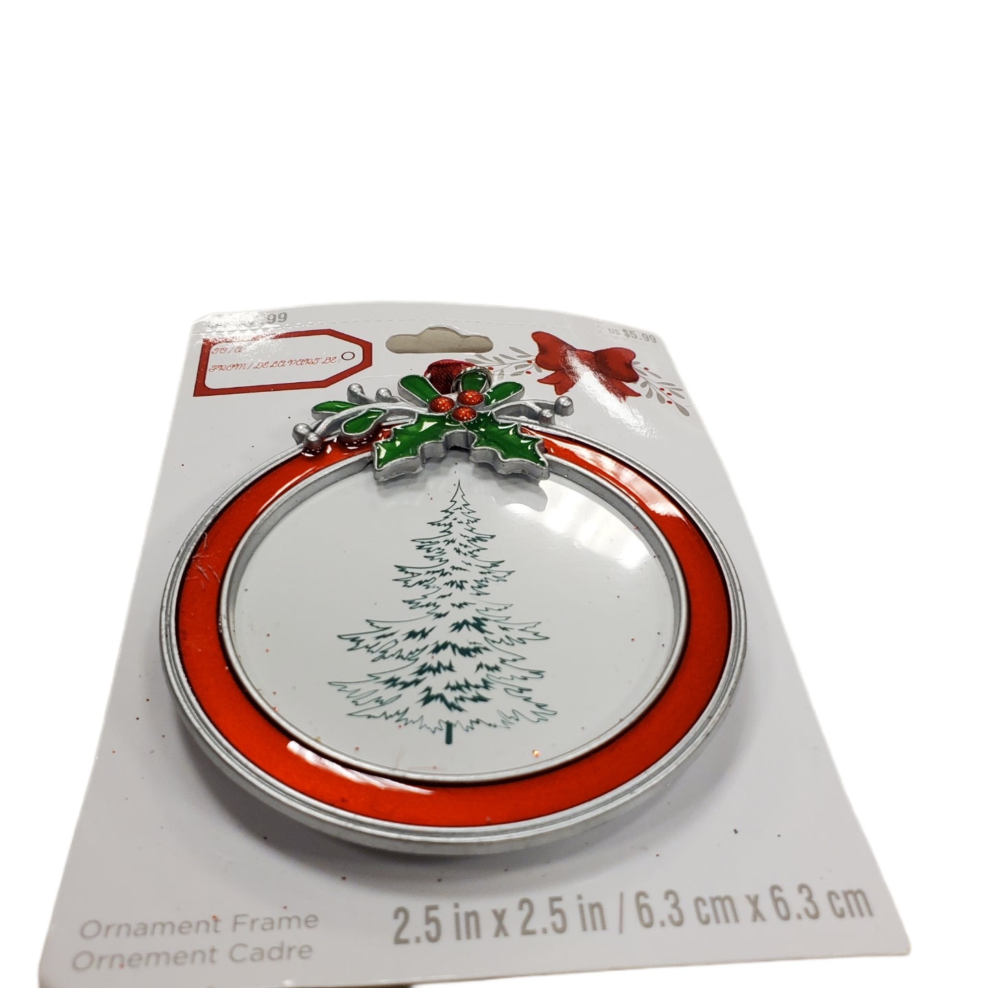 STUDIO DECOR CHRISTMAS ORNAMENT FRAME