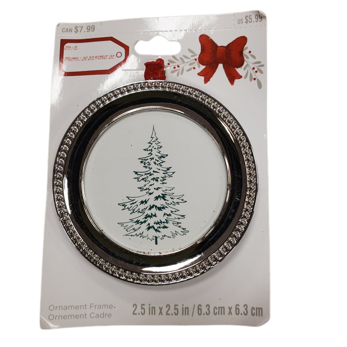 STUDIO DECOR CHRISTMAS ORNAMENT FRAME