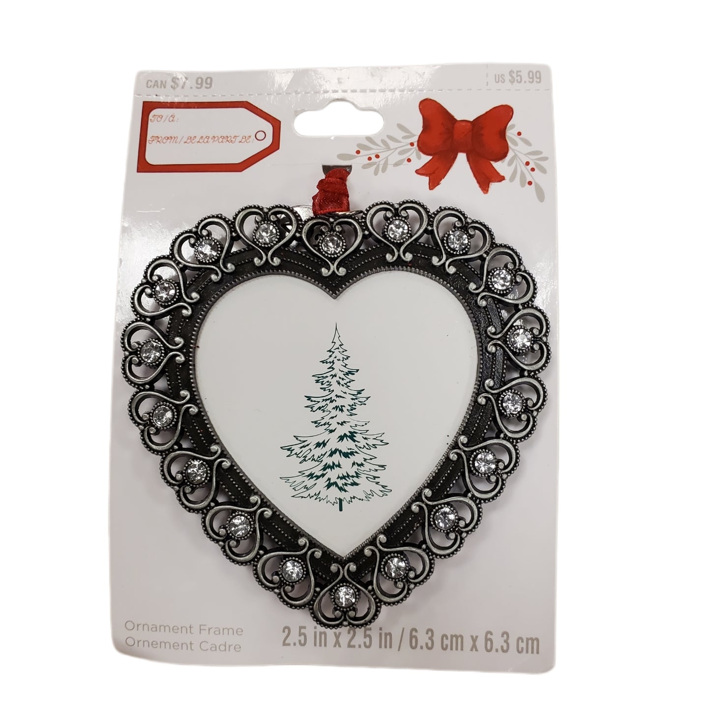 STUDIO DECOR CHRISTMAS ORNAMENT FRAME