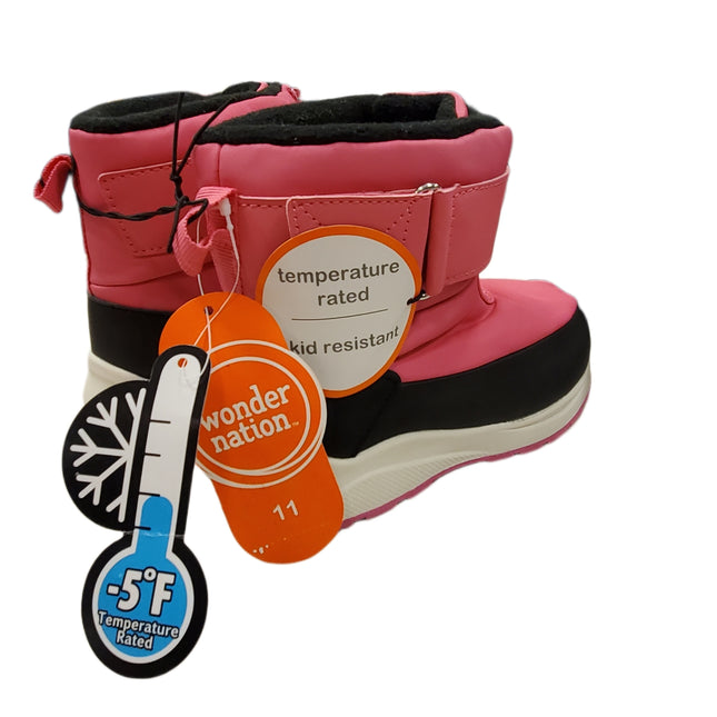 KIDS WONDER NATION COLD WEATHER BOOTS SIZE 11