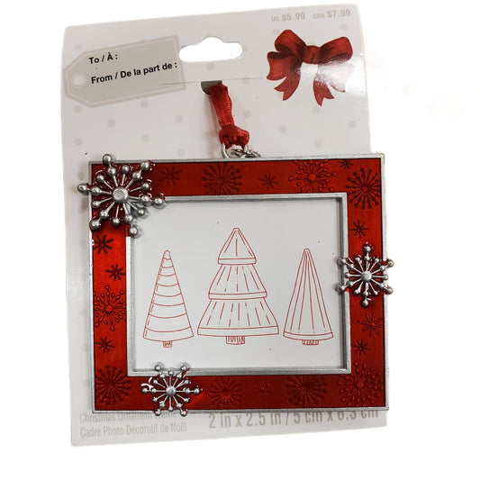 STUDIO DECOR CHRISTMAS ORNAMENT FRAME