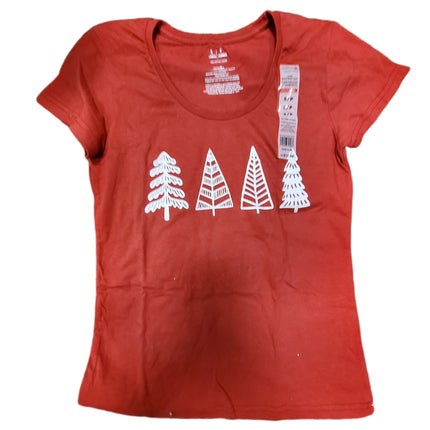 Women's Christmas Scoop Neck T-Shirt - Size S