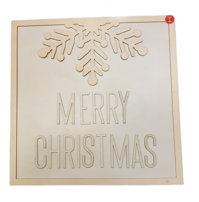 Make Market DIY Christmas Wall Decor 15x15in