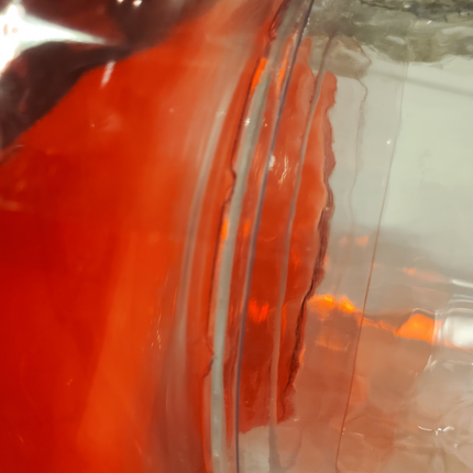 Mushroom-Shaped Glass Container with Sealing Lid