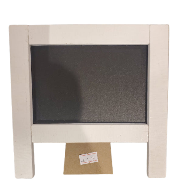 7x7 Small Tabletop Chalkboard Frame - Home Decor