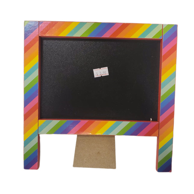 Small Tabletop Chalkboard 8.25" x 8.25" Frame